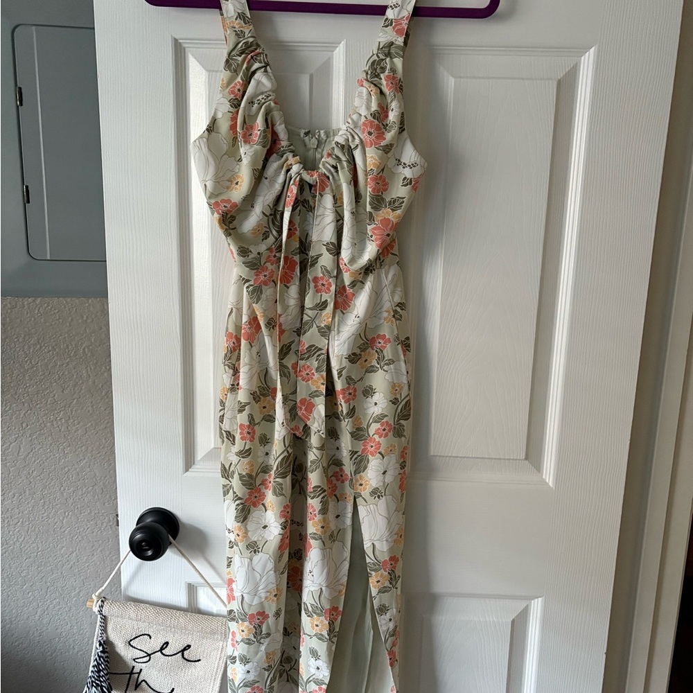 Floral Sleeveless Abercrombie and Fitch Dress